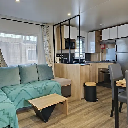 Mobil Home Clim 3 Chambres A 100M De La Plage Canet-en-Roussillon Esterno foto
