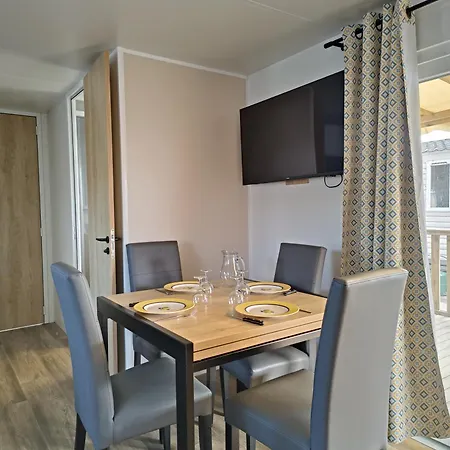 Mobil Home Clim 3 Chambres A 100M De La Plage Canet-en-Roussillon Esterno foto